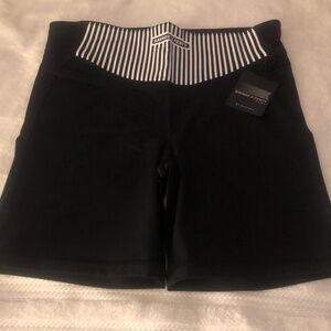 Savage X Fenty Xccentuate High - Waist Bike Short Size 1X Black Caviar